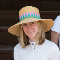 Sun Hat with Custom Woven Band