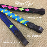 Boy O Boy Bridleworks Custom Polo Finish Browband