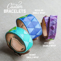 Boy O Boy Bridleworks Custom Bracelets Widths