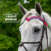Custom V-Shaped Browband