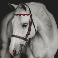 Custom Straight Traditional Finish Browband