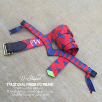 Custom V-Shaped Browband