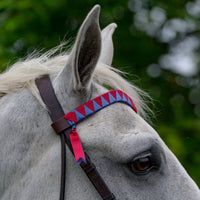 Custom V-Shaped Browband