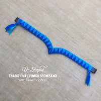 Custom V-Shaped Browband
