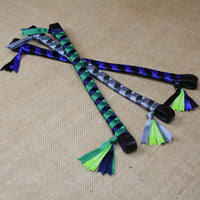 Boy O Boy Bridleworks Ready-to-Ship Haymarket Satin Traditional Finish Browband