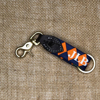 Boy O Boy Bridleworks Embroidered Trigger Snap Keychain