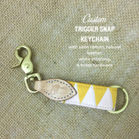 Boy O Boy Bridleworks Satin Trigger Snap Keychain