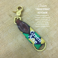 Boy O Boy Bridleworks Trigger Snap Keychain with Custom Embroidery