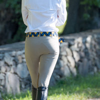 WARRENTON Ready-to Ship Old Favorites Double Square Loop Belt Henry Yellow