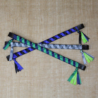 Boy O Boy Bridleworks Ready-to-Ship Haymarket Satin Traditional Finish Browband