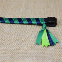 Boy O Boy Bridleworks Ready-to-Ship Haymarket Satin Polo Finish Browband Tassel