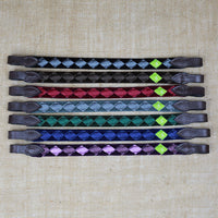 Ready-to-Ship CLASSIC SATIN & VELVET Polo Finish Browbands