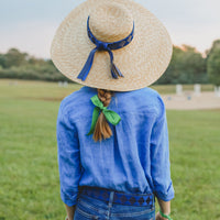 READY TO SHIP Warrenton Tone-on-Tone Stirrup Buckle Belt