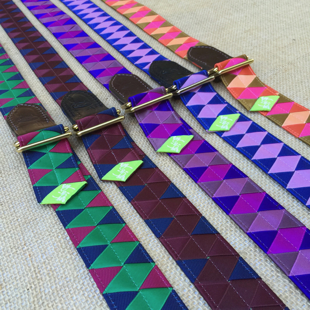 Multi Loop Belts CUSTOM Double Square Loop Belt - Regular Width – Boy-O-Boy Bridleworks