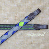 Boy O Boy Bridleworks Ready-to-Ship Chantilly Polo Finish Browband Leather Lined