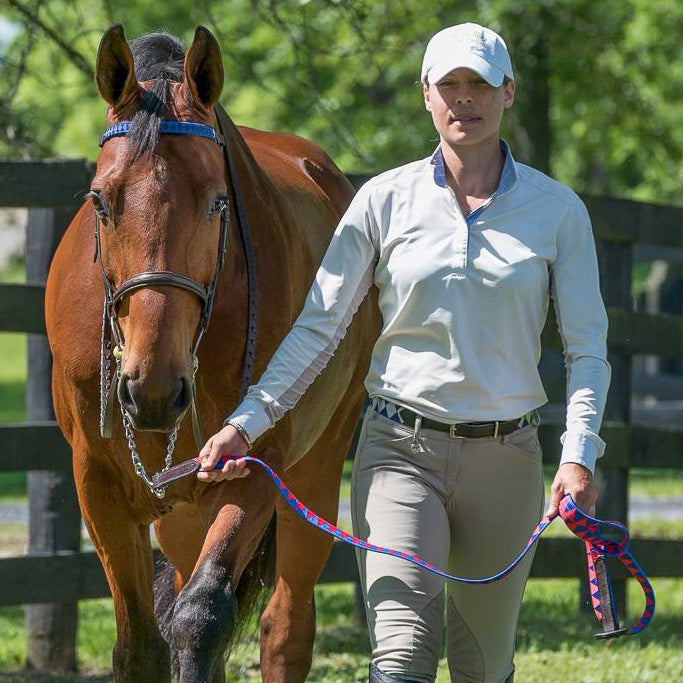 Rodeo Lead Custom Show Lead for Horses | Boy-O-Boy Bridleworks