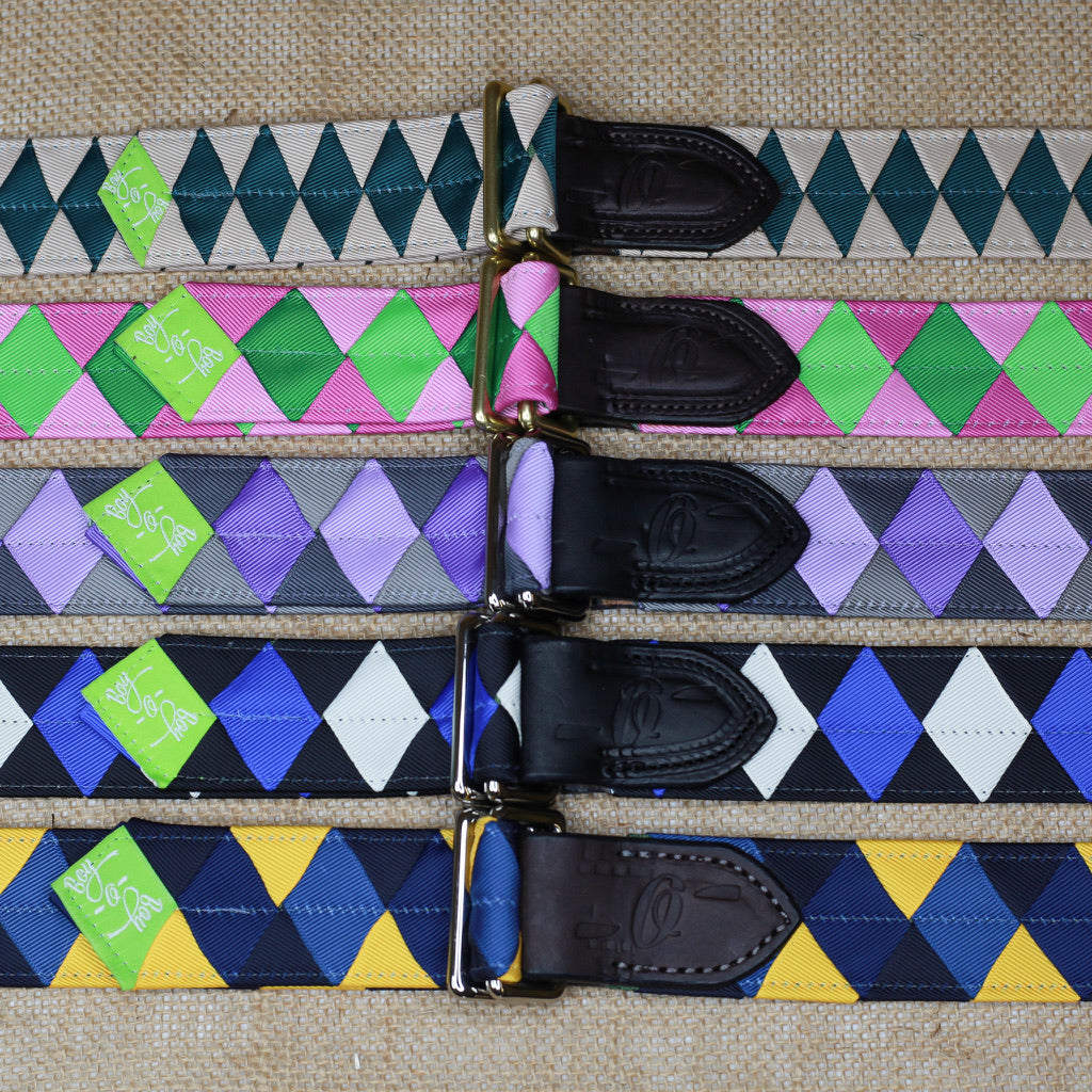 Double Square Loop Belt | Boy-O-Boy Bridleworks display picture 2
